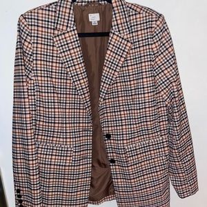 A New Day Plaid Blazer